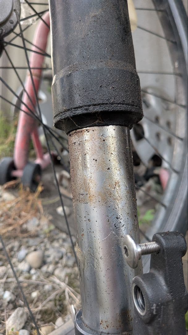 アプリリア RS250 フロントフォーク　ジャンク