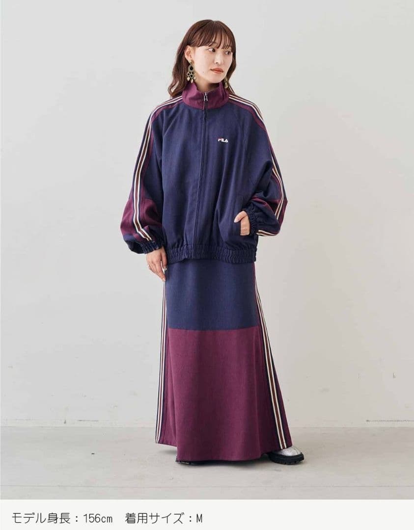 FILA for MEDE19　トラックブルゾン　フェリシモ　ジャケット　上着