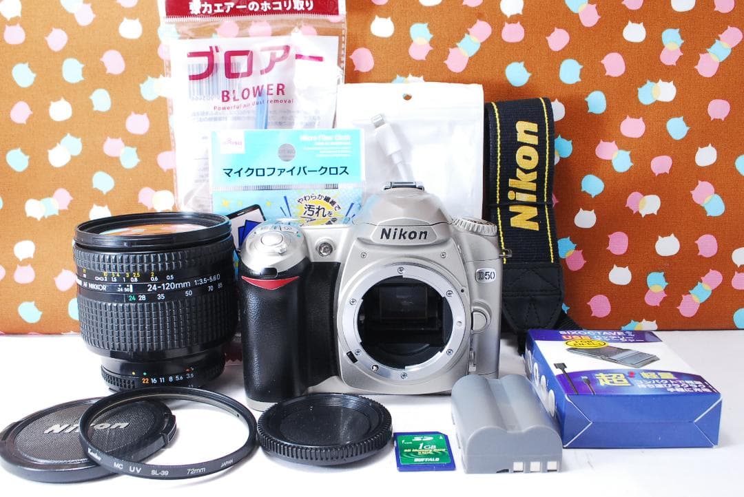 ✨ショット数772回✨新品級✨Nikon D50 レンズセット