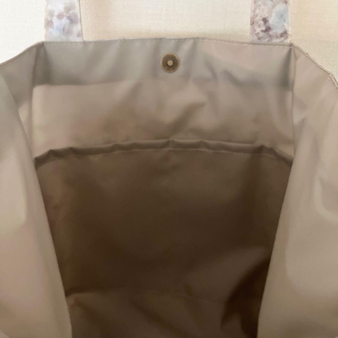 専用　リバティプリント　ラミネート　スクエアバッグ　ハムステッドサマー