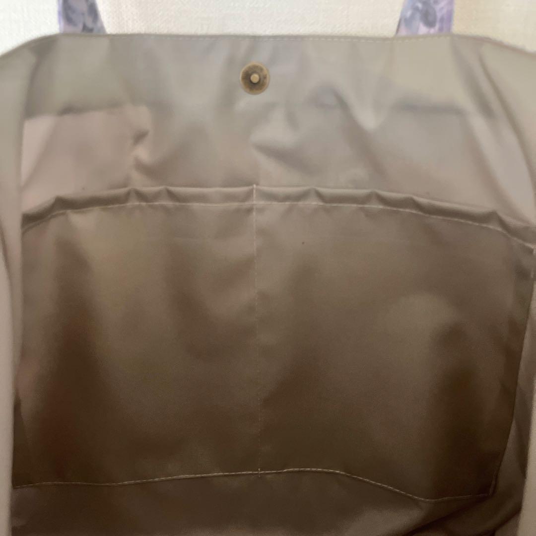 専用　リバティプリント　ラミネート　スクエアバッグ　ハムステッドサマー