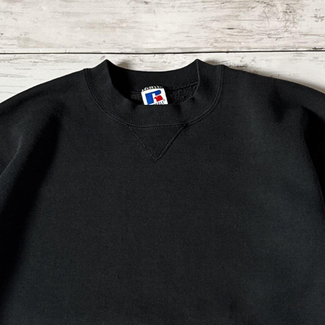 M*Y様 90s USA製 ラッセルアスレチック スウェット L ブラック 無地