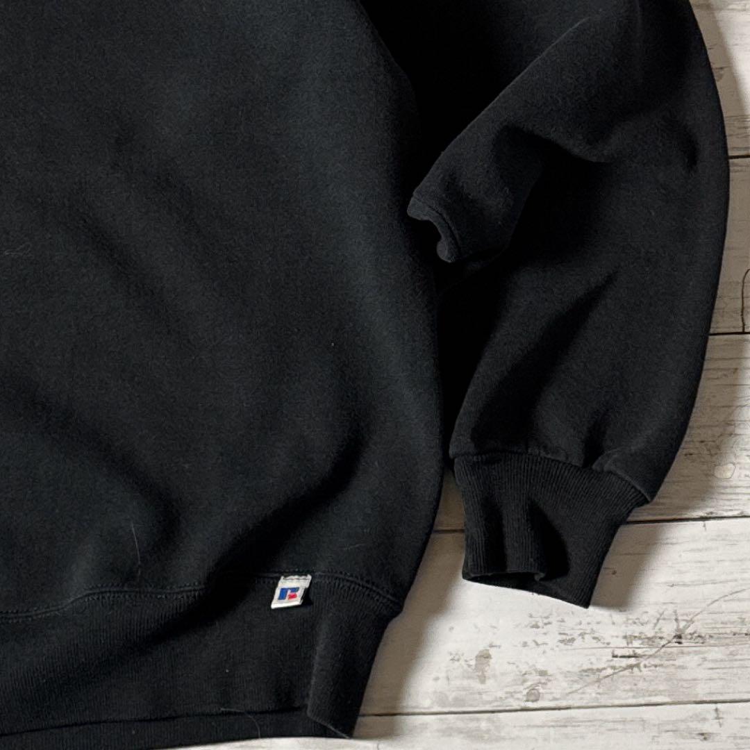 M*Y様 90s USA製 ラッセルアスレチック スウェット L ブラック 無地
