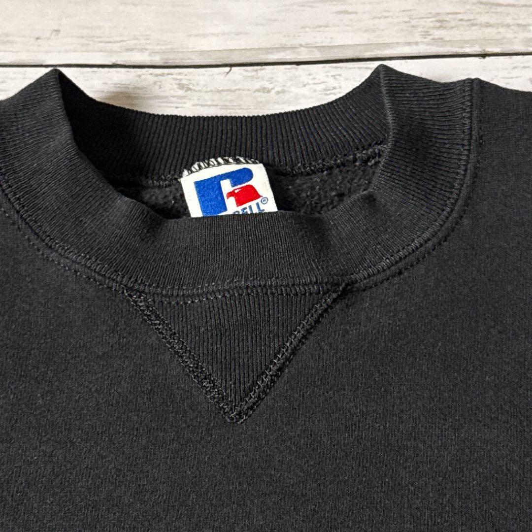 M*Y様 90s USA製 ラッセルアスレチック スウェット L ブラック 無地