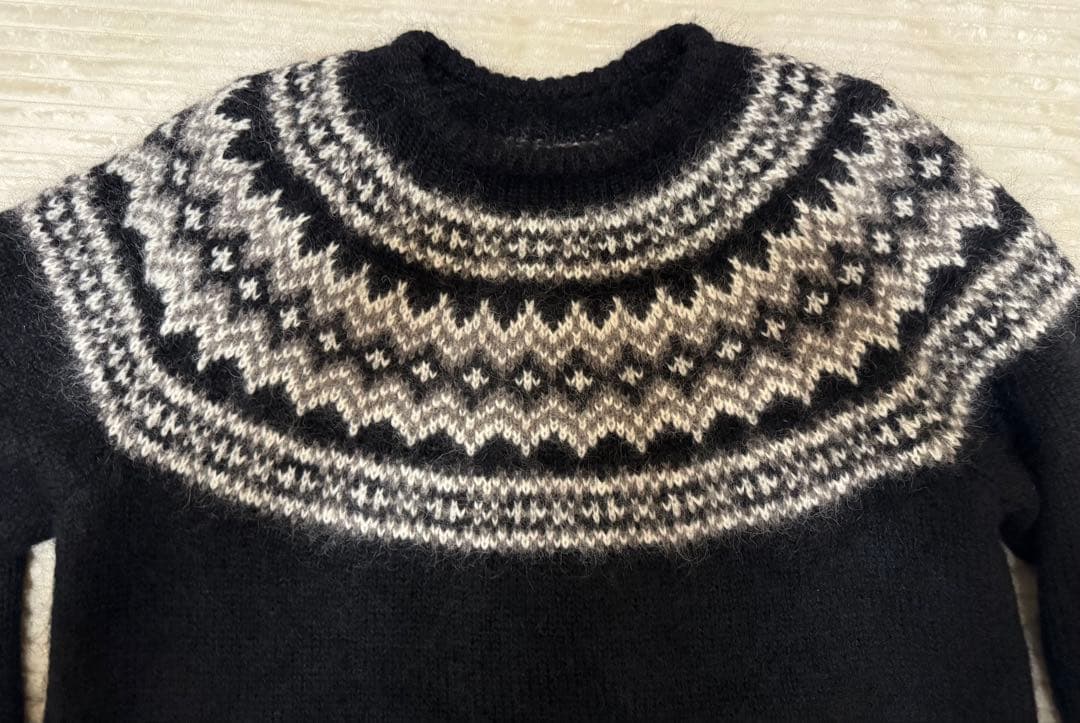 uniform experiment ノルディック モヘアニット サイズ2