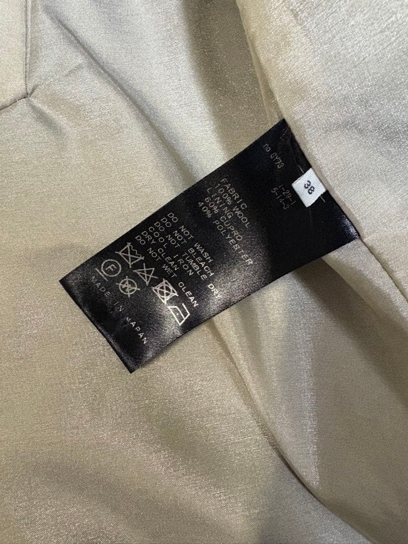 ⚠️値下げ【美品】IENAラブークル　フラノウールW前ジャケット38サイズ