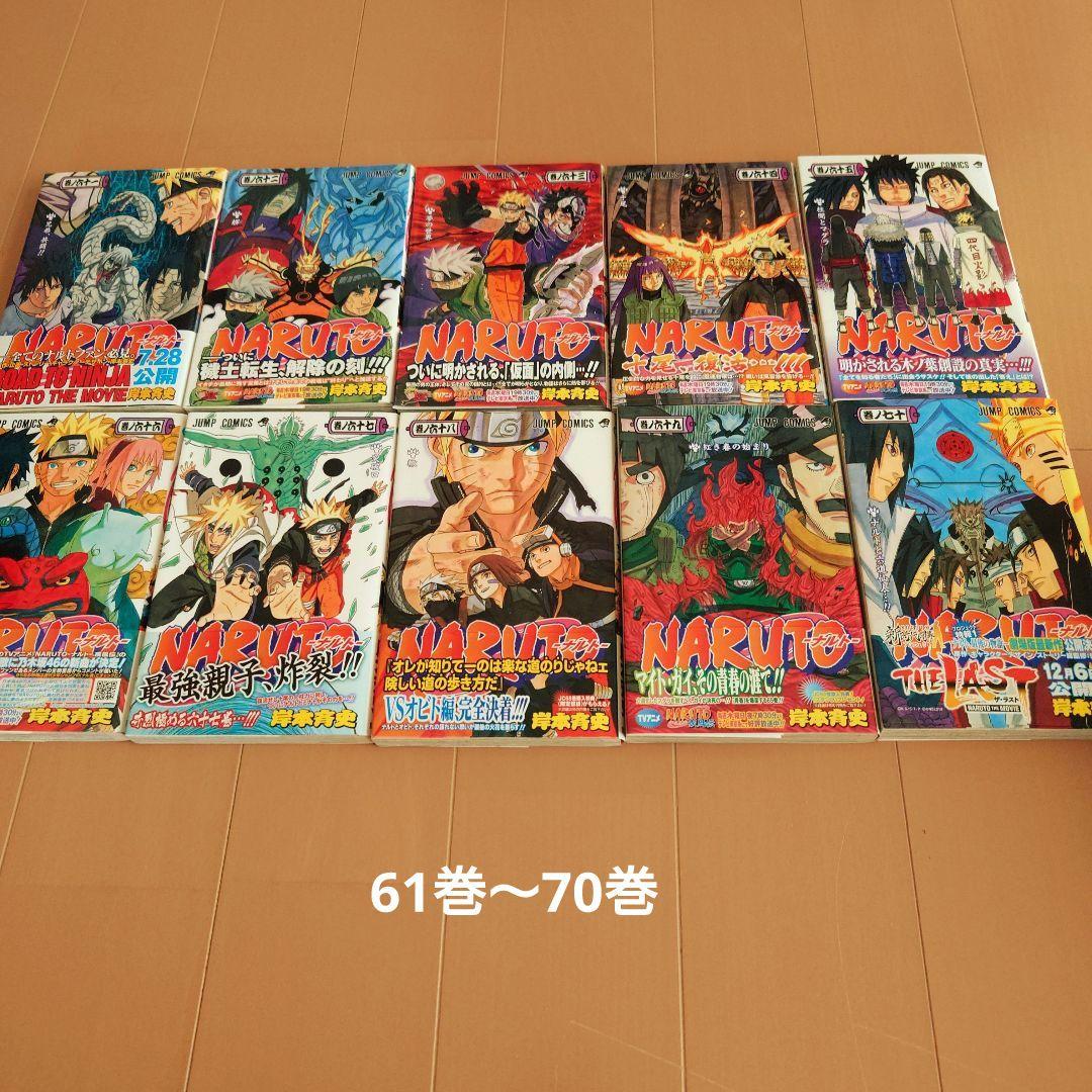 NARUTO☆ナルト☆岸本斉史☆全72巻セット＋外伝1冊☆良品！