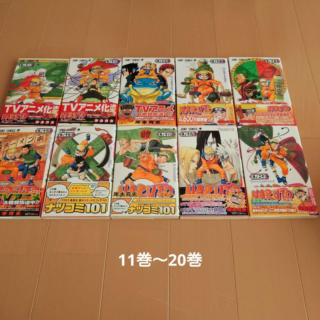 NARUTO☆ナルト☆岸本斉史☆全72巻セット＋外伝1冊☆良品！