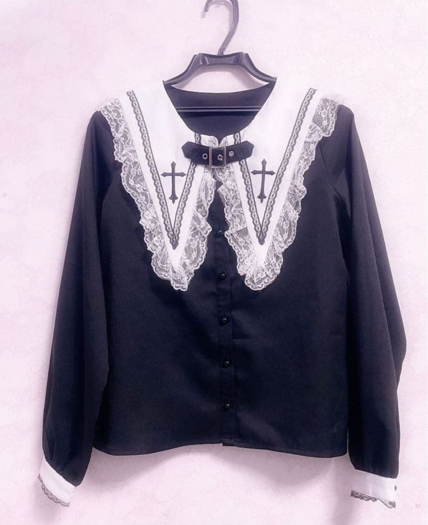 ♩ページ LIZLISA 2連リボンベルトスカパン 千鳥柄 スカート