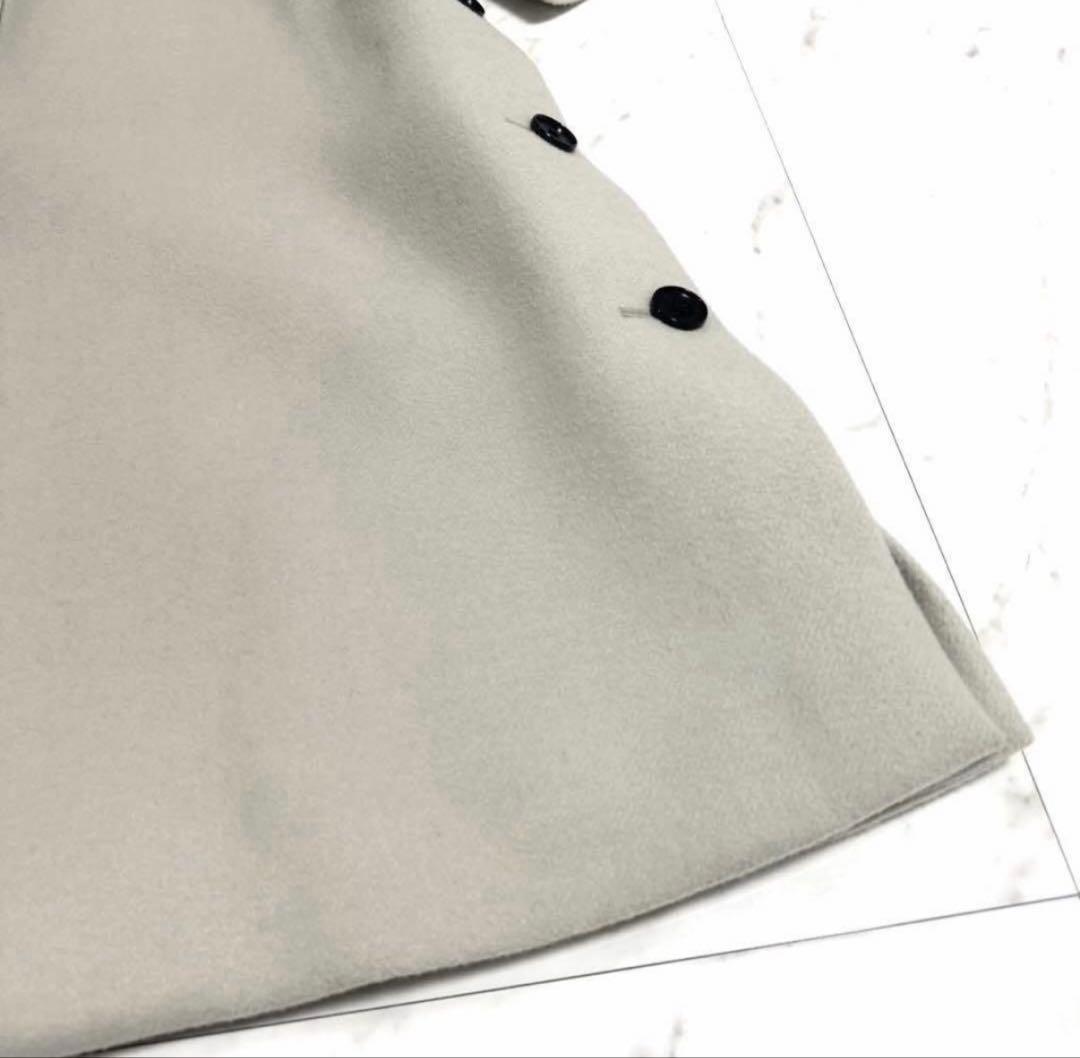 【極美品】完売品✨️ユナイテッドトウキョウ ハーフ ケープ ステン コート ウール