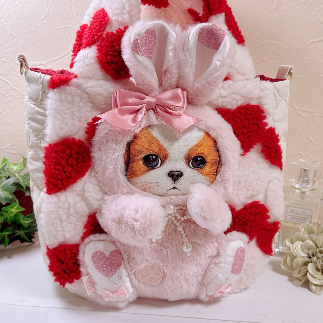 あ*き様 コヤンイサムチョン♡bigうさ着ぐるみアンコちゃんのハートのラウンドト