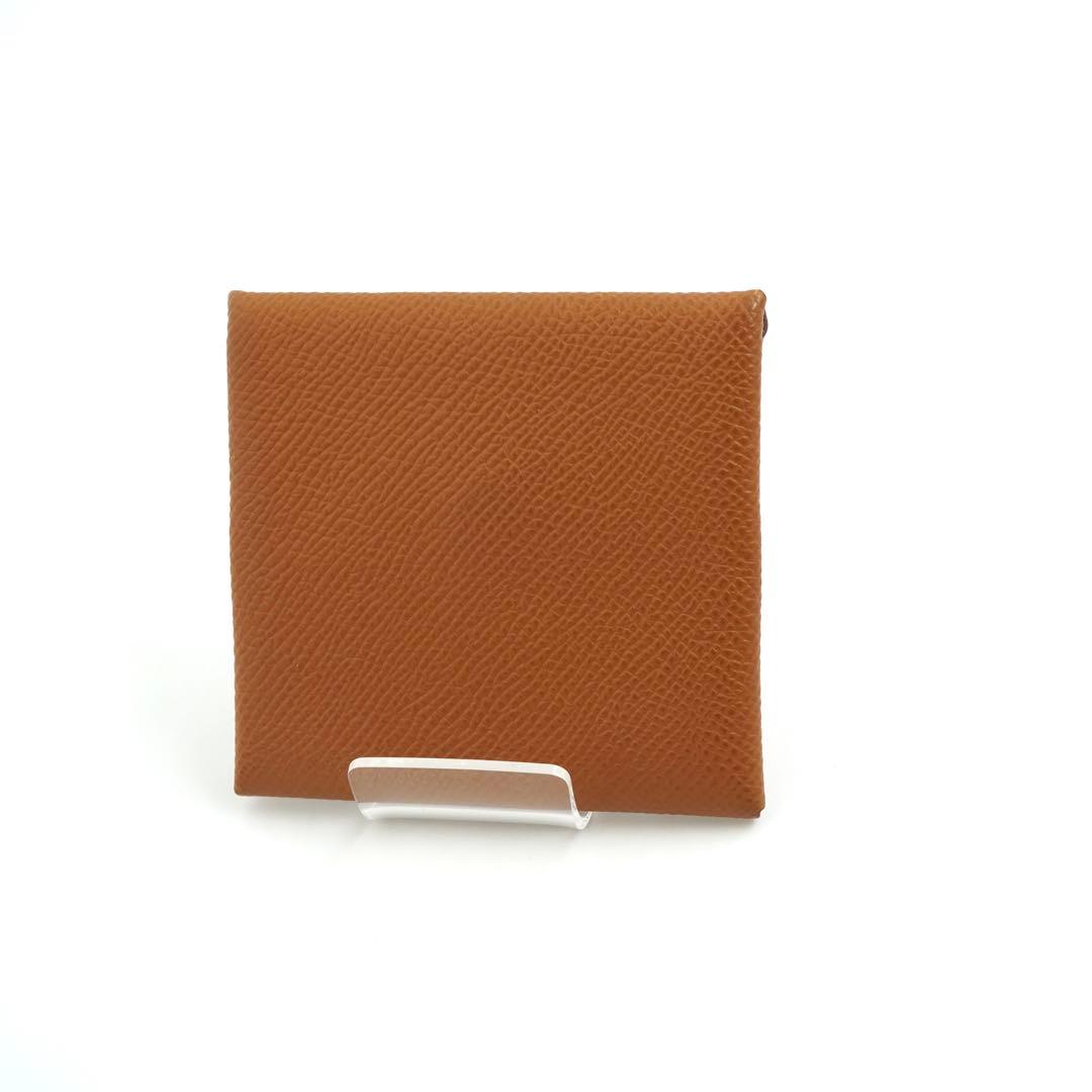 ✨新品未使用・箱付✨　HERMES ケース　小銭入れ　バスティア　刻印あり