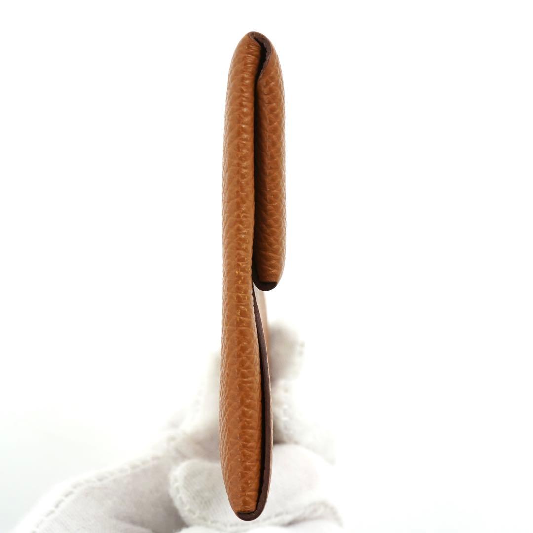 ✨新品未使用・箱付✨　HERMES ケース　小銭入れ　バスティア　刻印あり