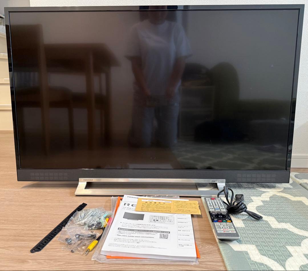 TOSHIBA REGZA 43型　テレビ　19年製43Z730X 43V