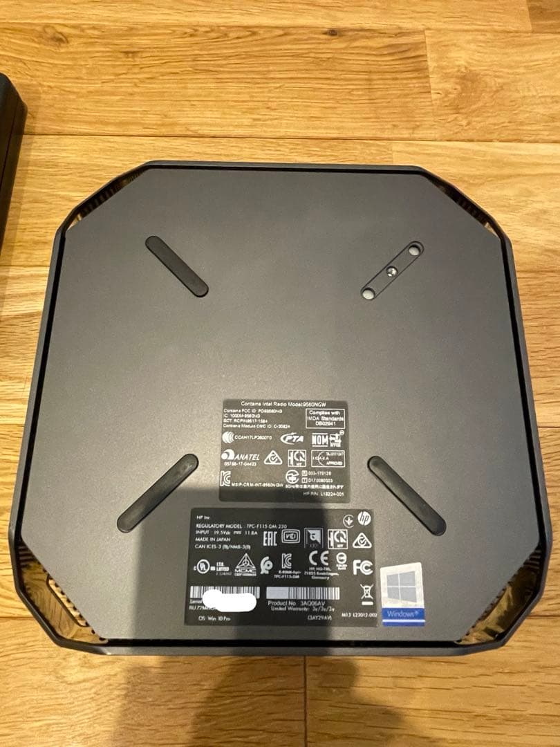ミニPC hp Z2 mini G4 workstation win11 Pro
