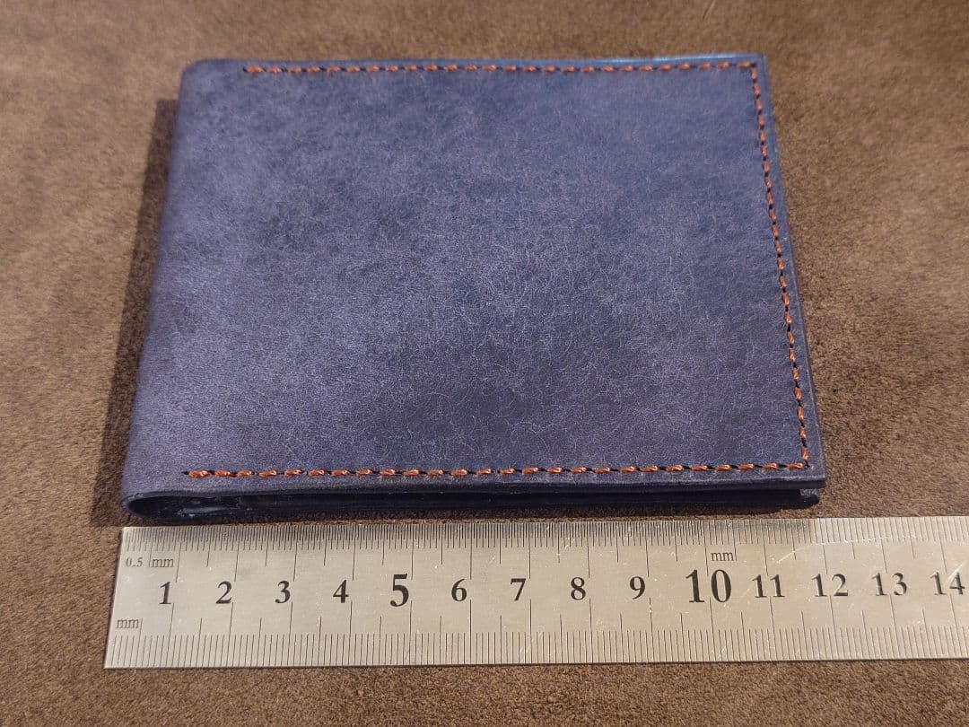 【ハンドメイド】マルゴーレザー マネークリップ｜設計から仕立てまで一点物