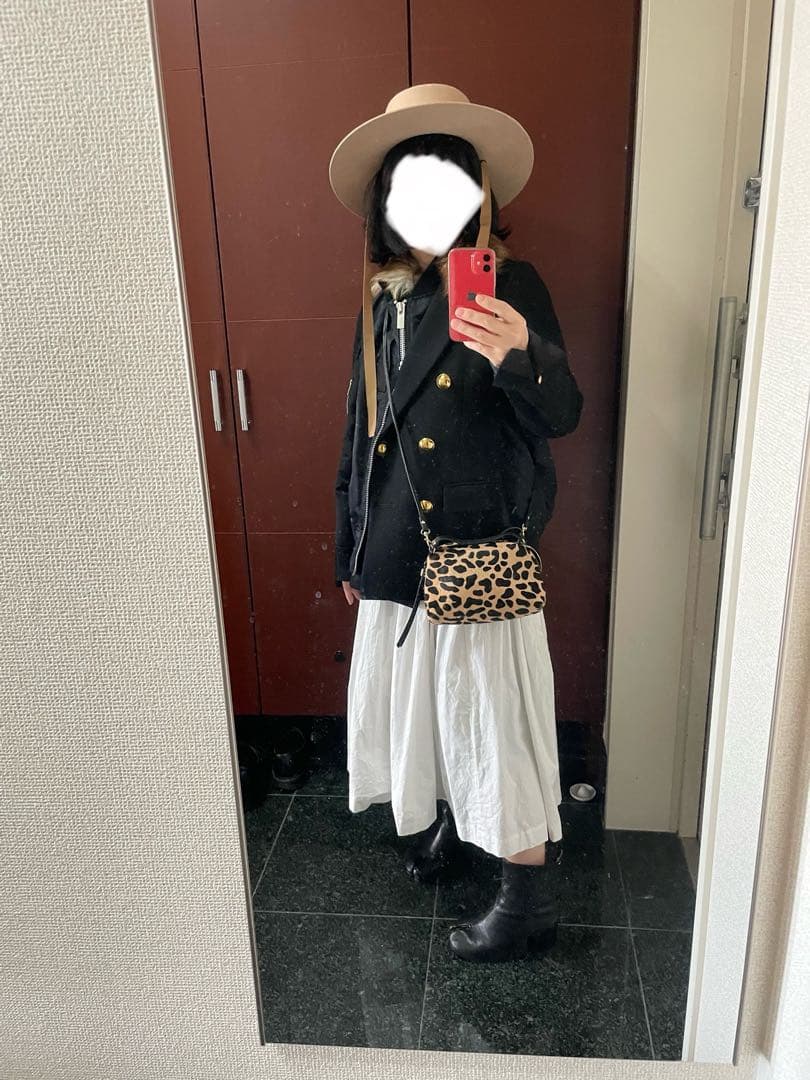 La Maison de Lyllis ベージュフェルトハット 57cm