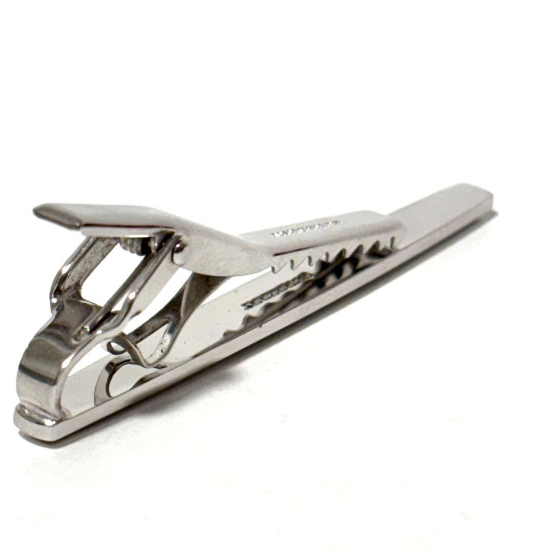 極美品✨箱付き✨バーバリー ネクタイピン カフスボタンセット シルバー