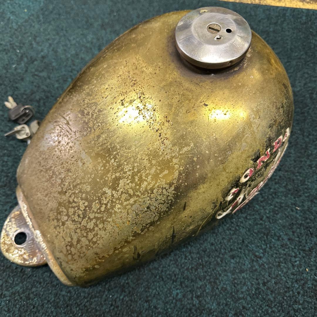 HIROCHI製ゴールドメッキタンク ホンダモンキー用