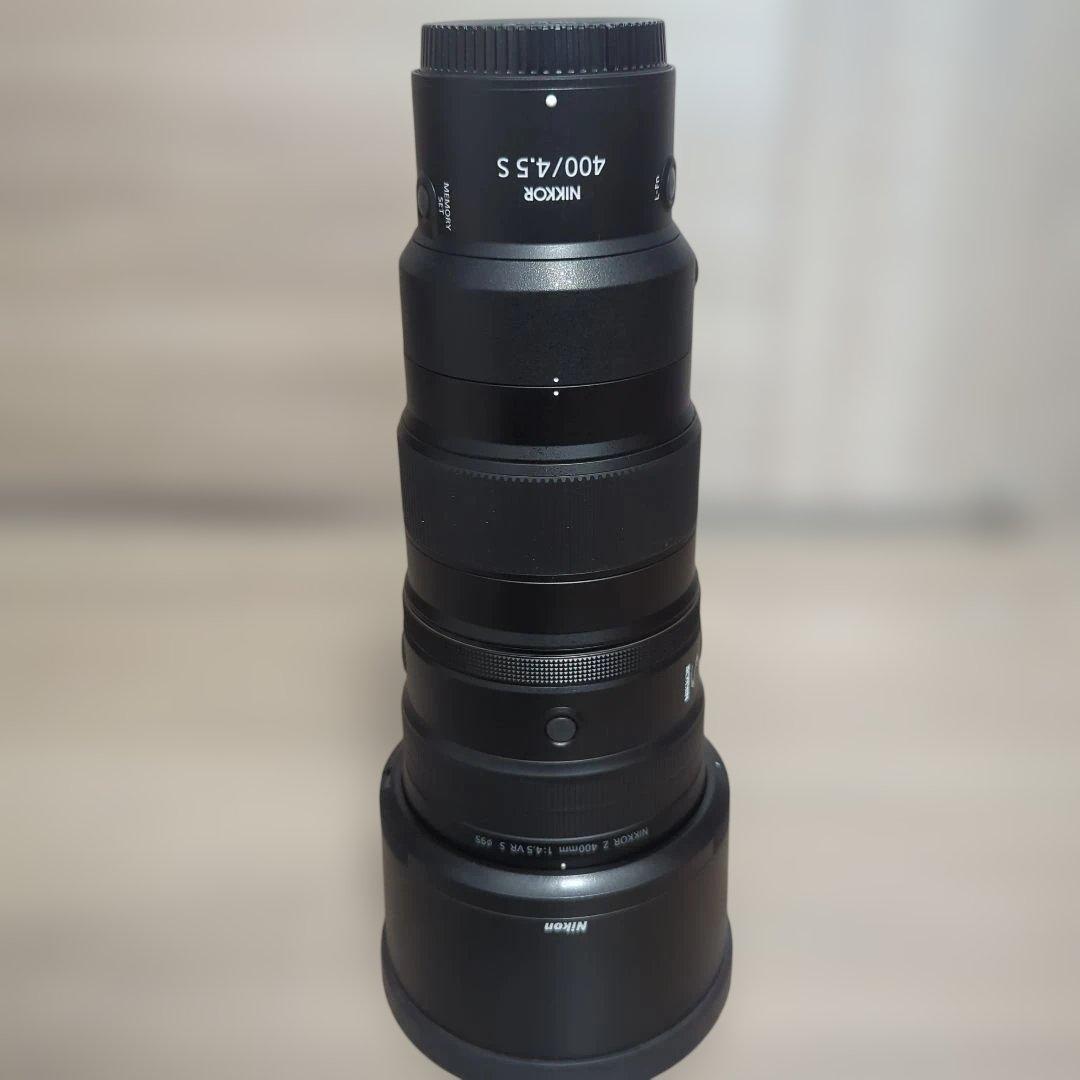 NIKKOR Z 400mm f/4.5 VR S フィルタ付き