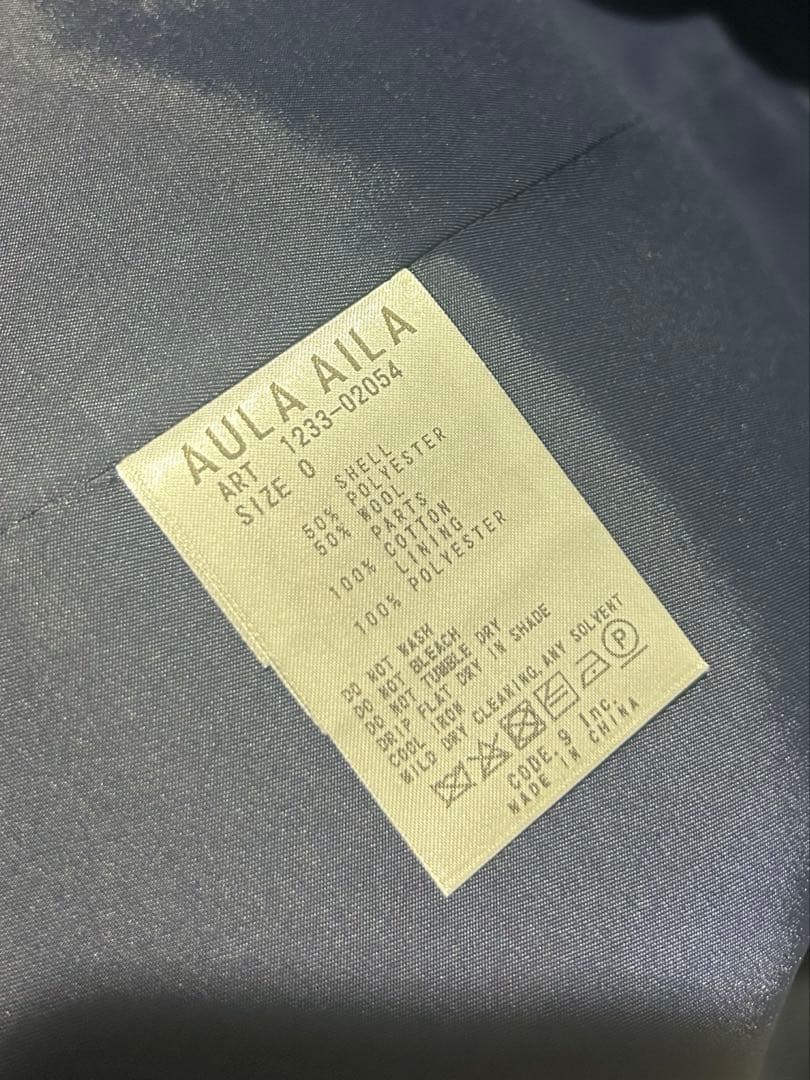 user_4ebeb411 　AULA AILA別注デニムコンビジャケット