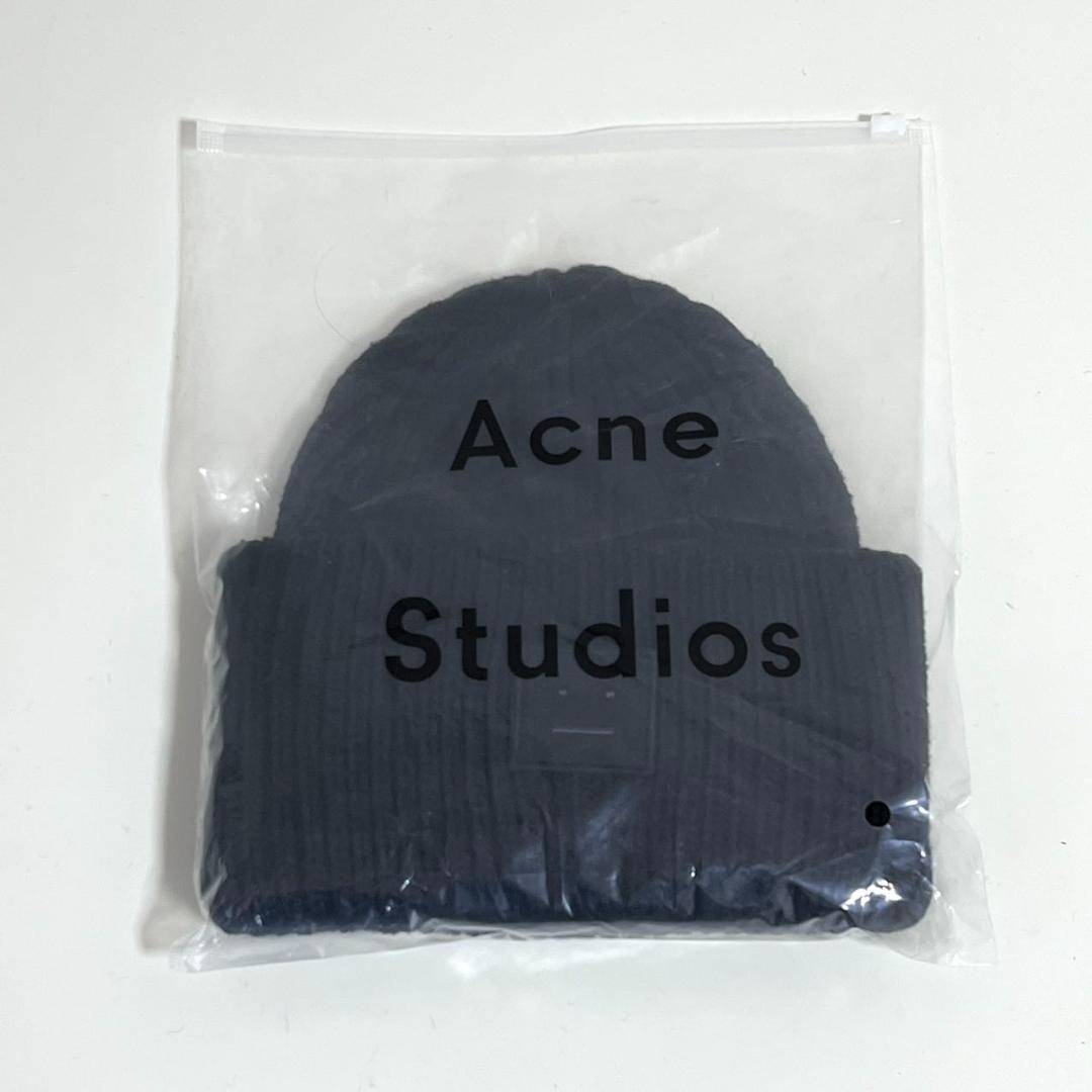 Acne Studios ブラックニット帽 新品タグ付き 断捨離