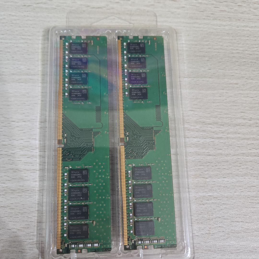 DDR4 16GB (2x8GB) メモリ