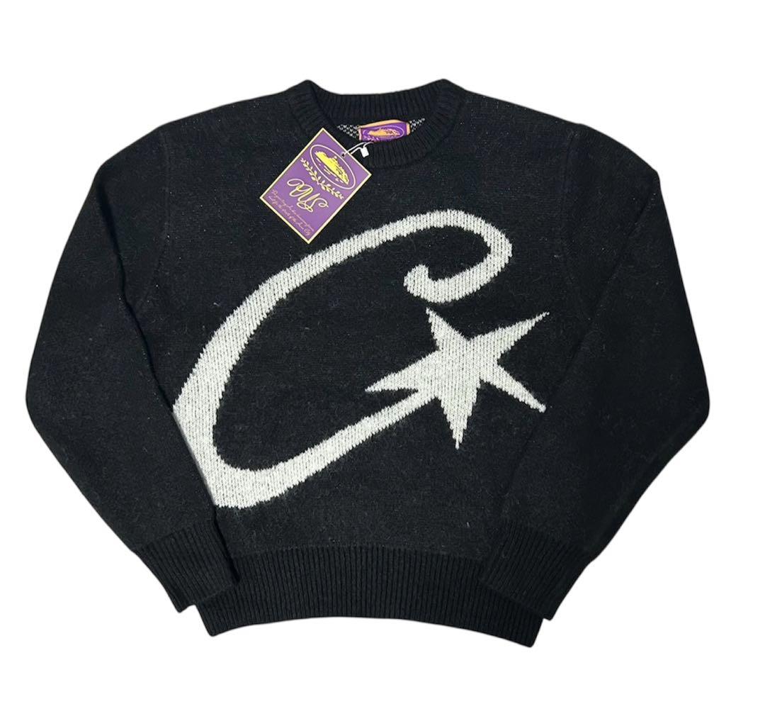 コーテイズ　ニットセーター　corteiz Knit black ブラック