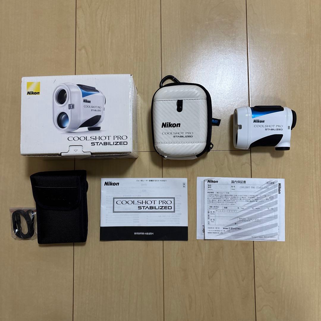 Nikon COOLSHOTPROSTABILIZED ゴルフ用距離計