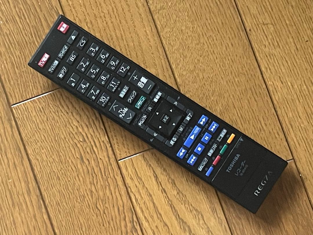 HDD交換/整備品REGZA タイムシフトマシーンDBR-M180 純正リモコン
