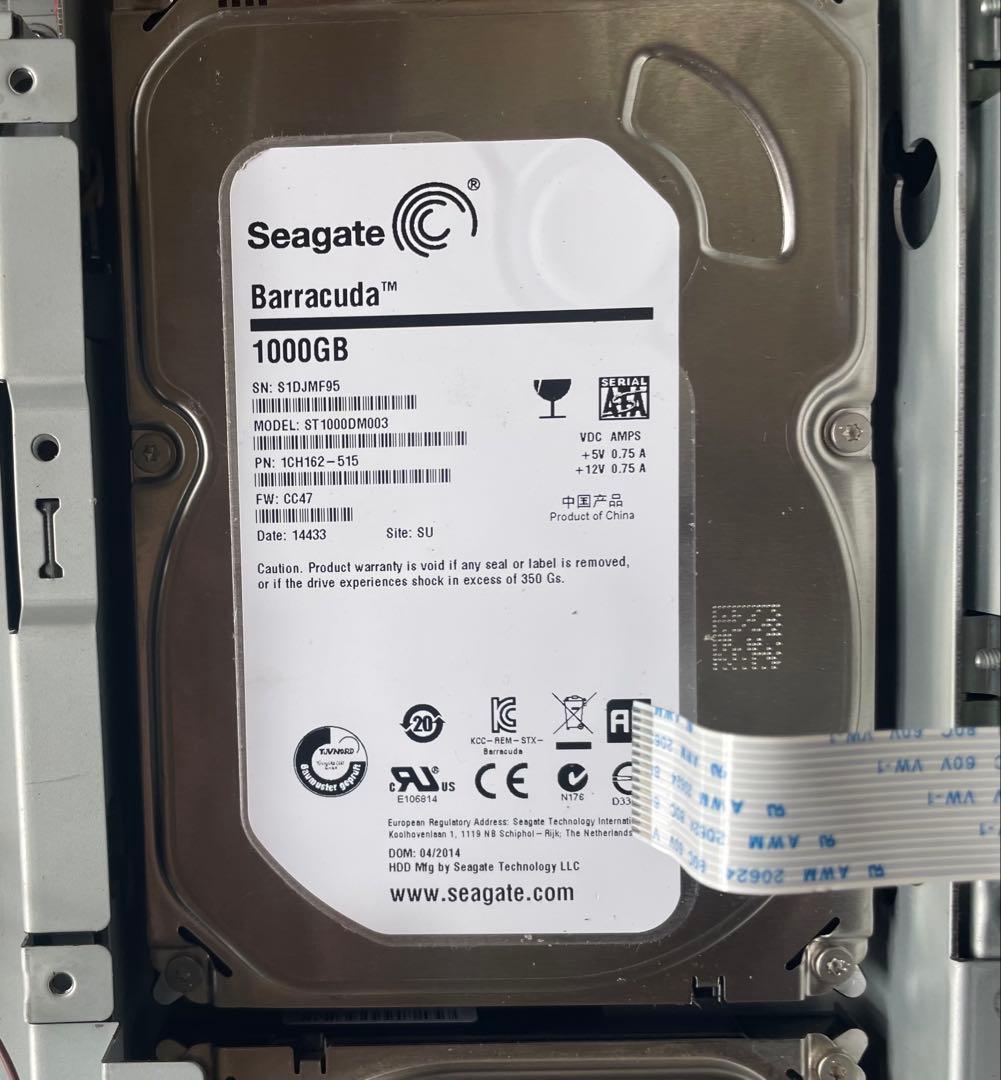 HDD交換/整備品REGZA タイムシフトマシーンDBR-M180 純正リモコン