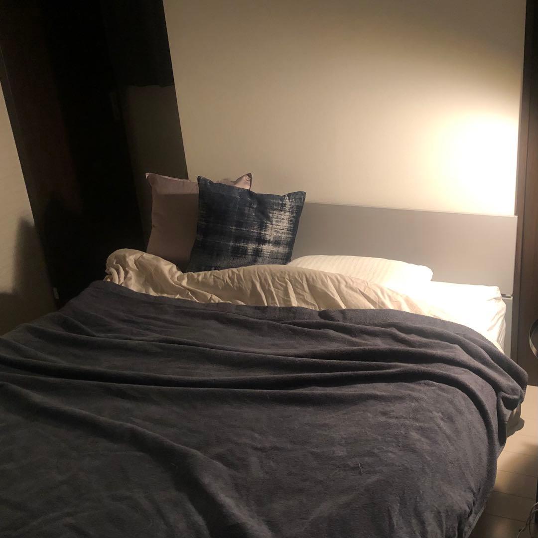 ❗️23日まで掲載予定❗️美品⭐️ACTUSアクタス FBストーンベッドフレームダブル