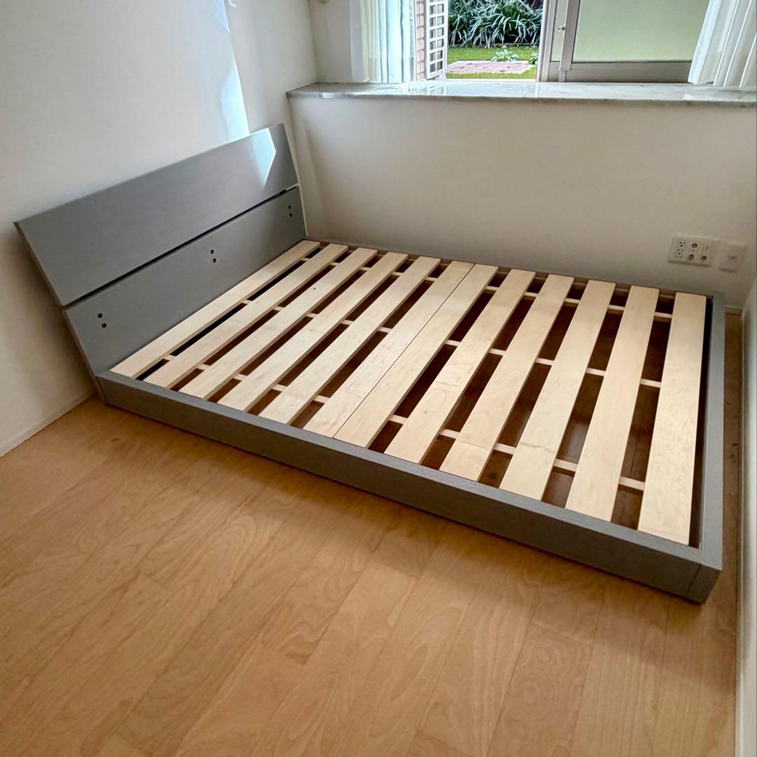 ❗️23日まで掲載予定❗️美品⭐️ACTUSアクタス FBストーンベッドフレームダブル