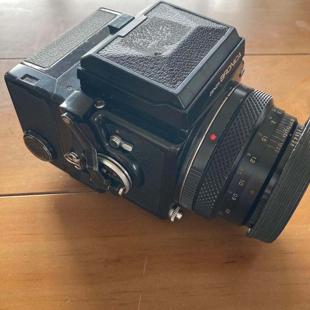ZENZA BRONICA ETRS 50、75mm 中判フィルムカメラ 難あり