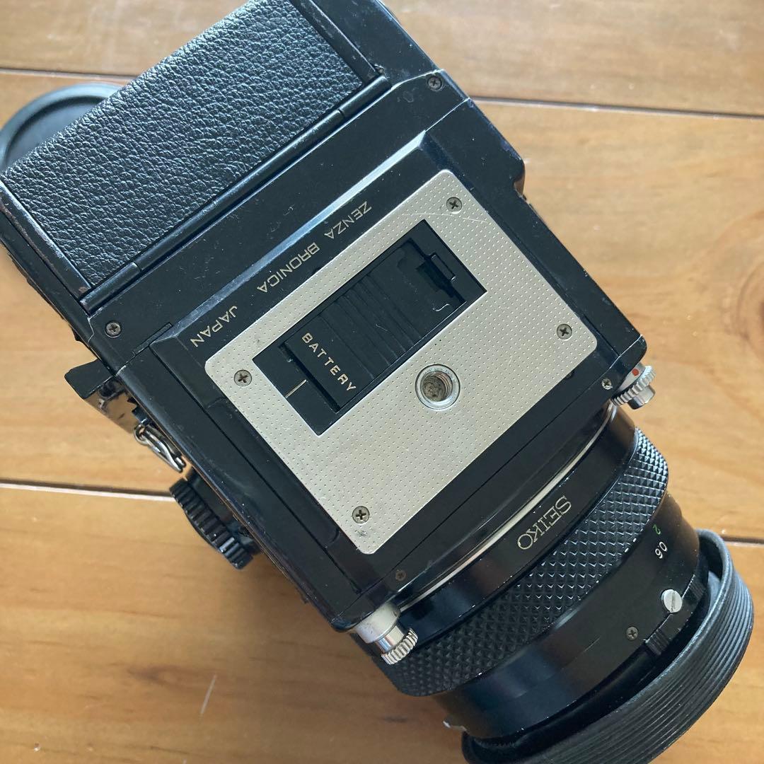 ZENZA BRONICA ETRS 50、75mm 中判フィルムカメラ 難あり