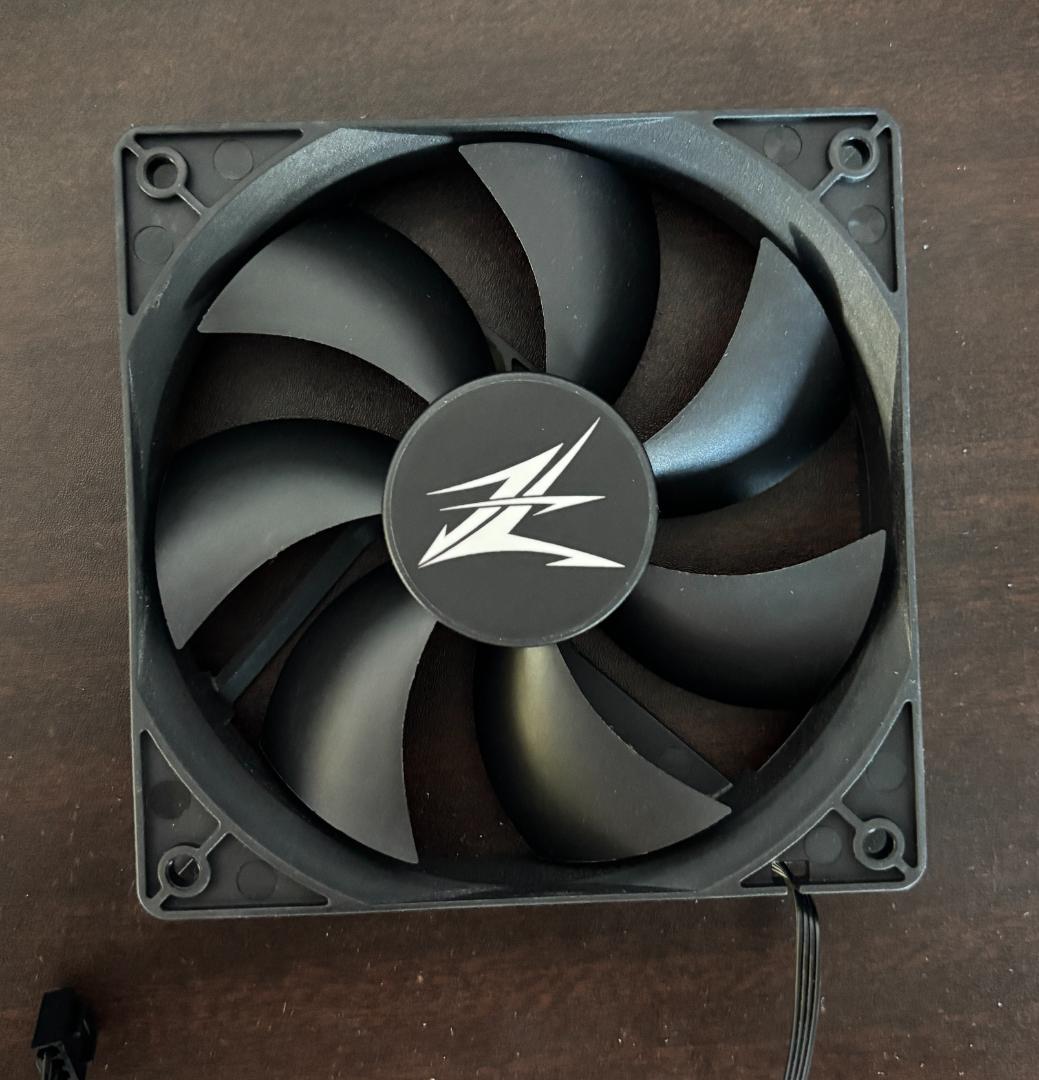 ZALMAN ZMR5-PWM CPUファン 120mm 3個セット／ほぼ未使用