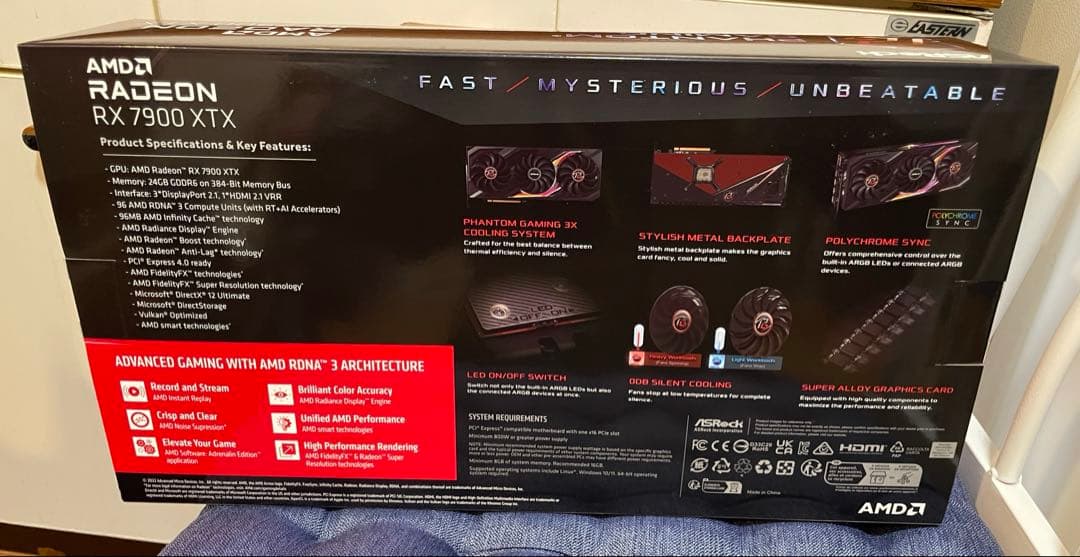 新品　ASRock AMD RADEON RX 7900 XTX