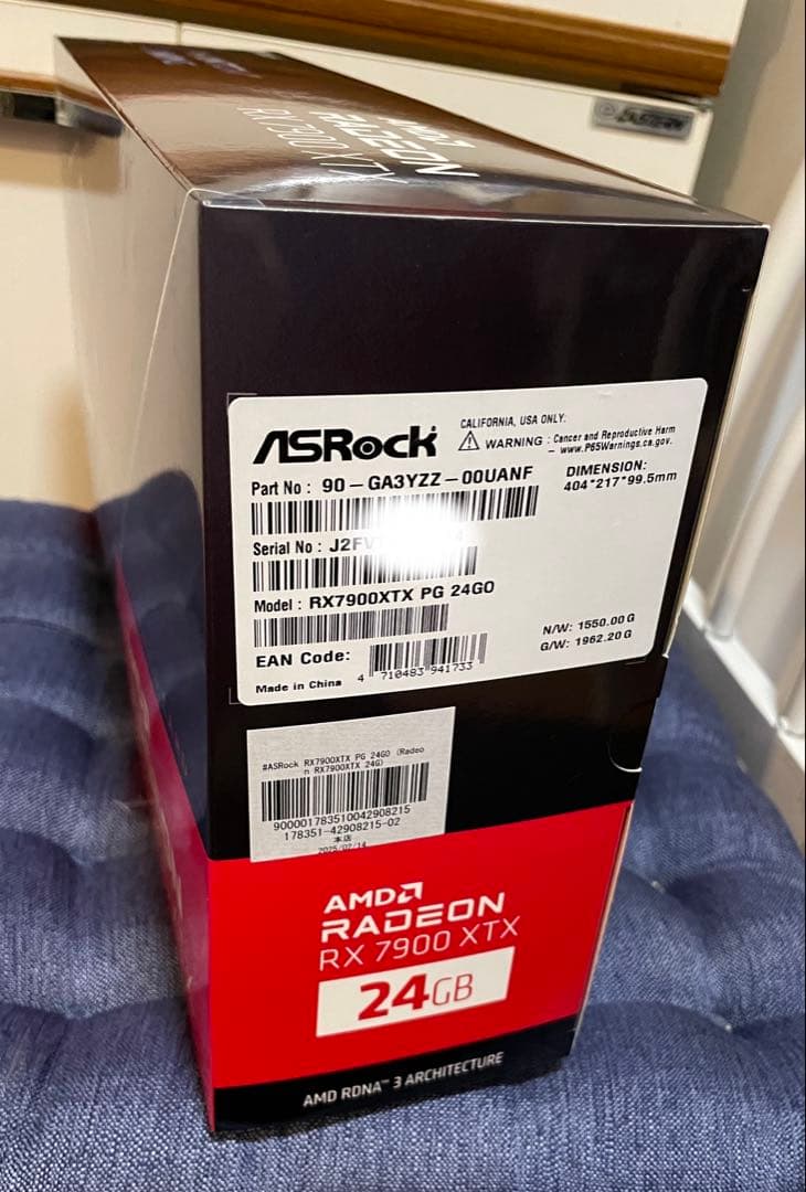 新品　ASRock AMD RADEON RX 7900 XTX