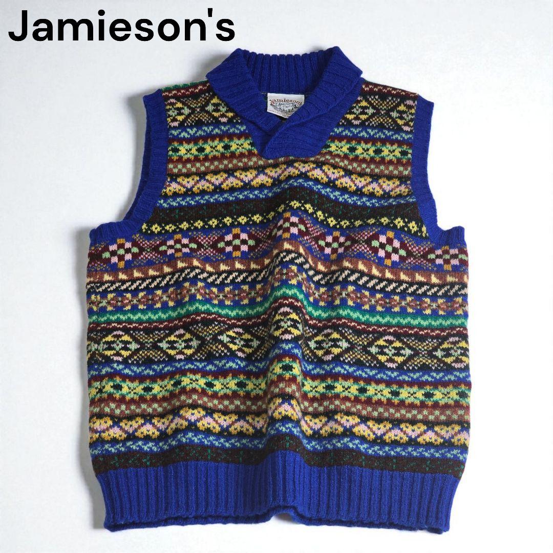 Jamieson's ジャミーソンズ　スコットランド製 ベスト