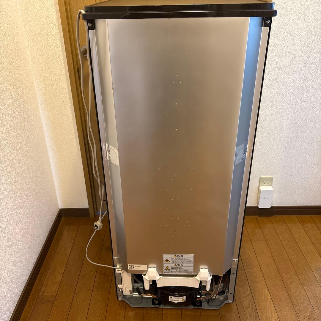 Panasonic冷蔵庫 黒　単身用　2ドア　2020年製　NR-B14CW