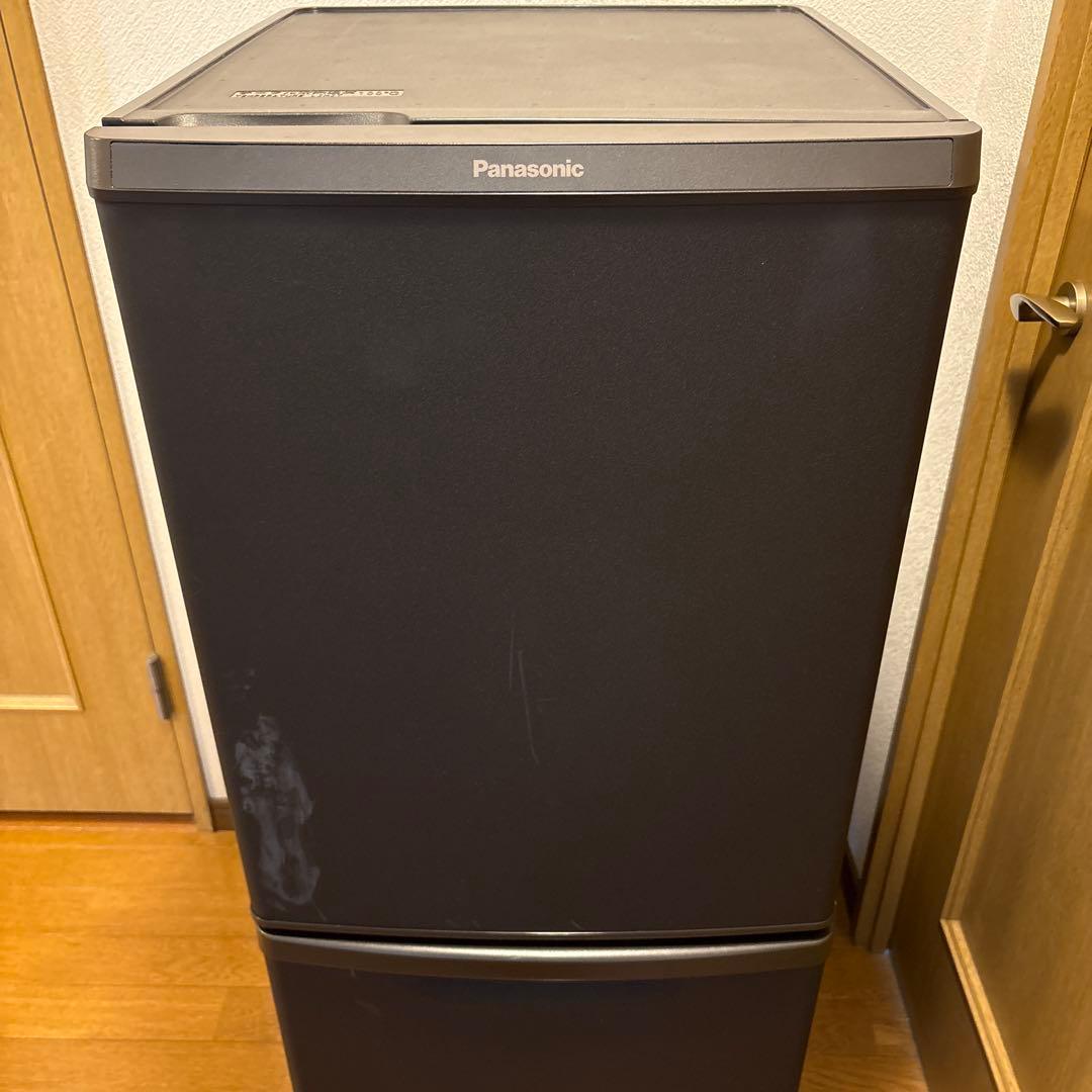 Panasonic冷蔵庫 黒　単身用　2ドア　2020年製　NR-B14CW