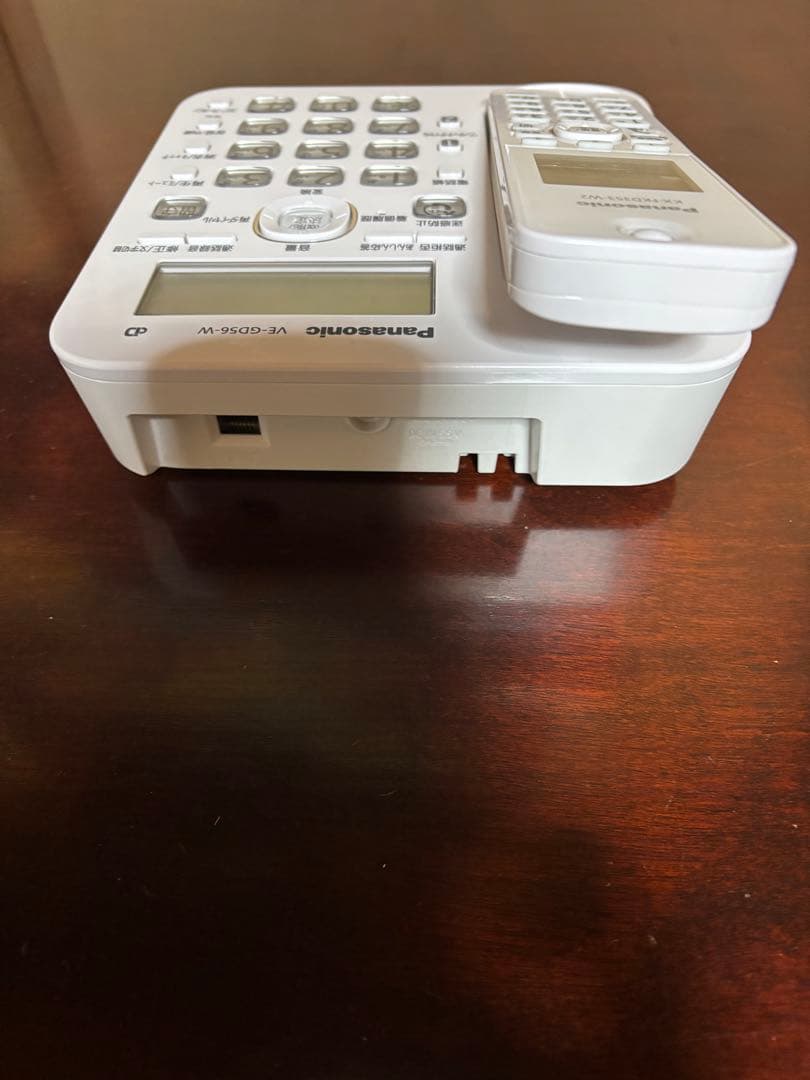 Panasonic パナソニック　コードレス電話機　VE-GD56-W