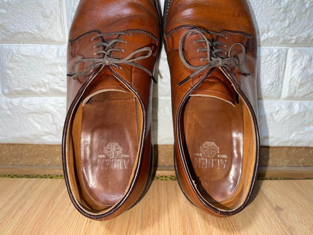 オールデン Alden 旧ロゴ 9.5 27.5㎝