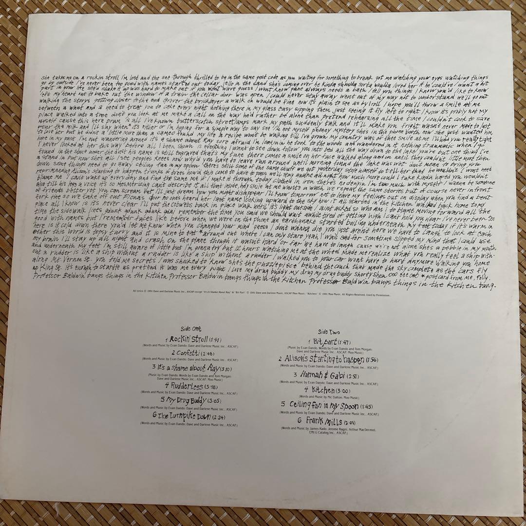 Lemonheads It's a shame about Ray レコード