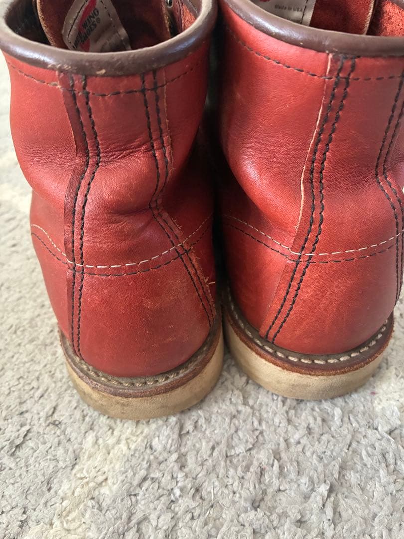 RED WING SHOES ブラウンレザーブーツ