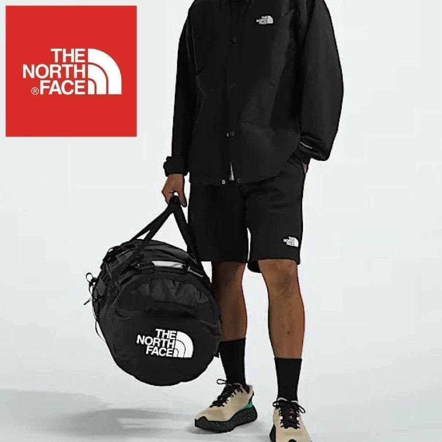 新品 ノースフェイス ダッフルバック ボストンバック 黒 50L 修学旅行