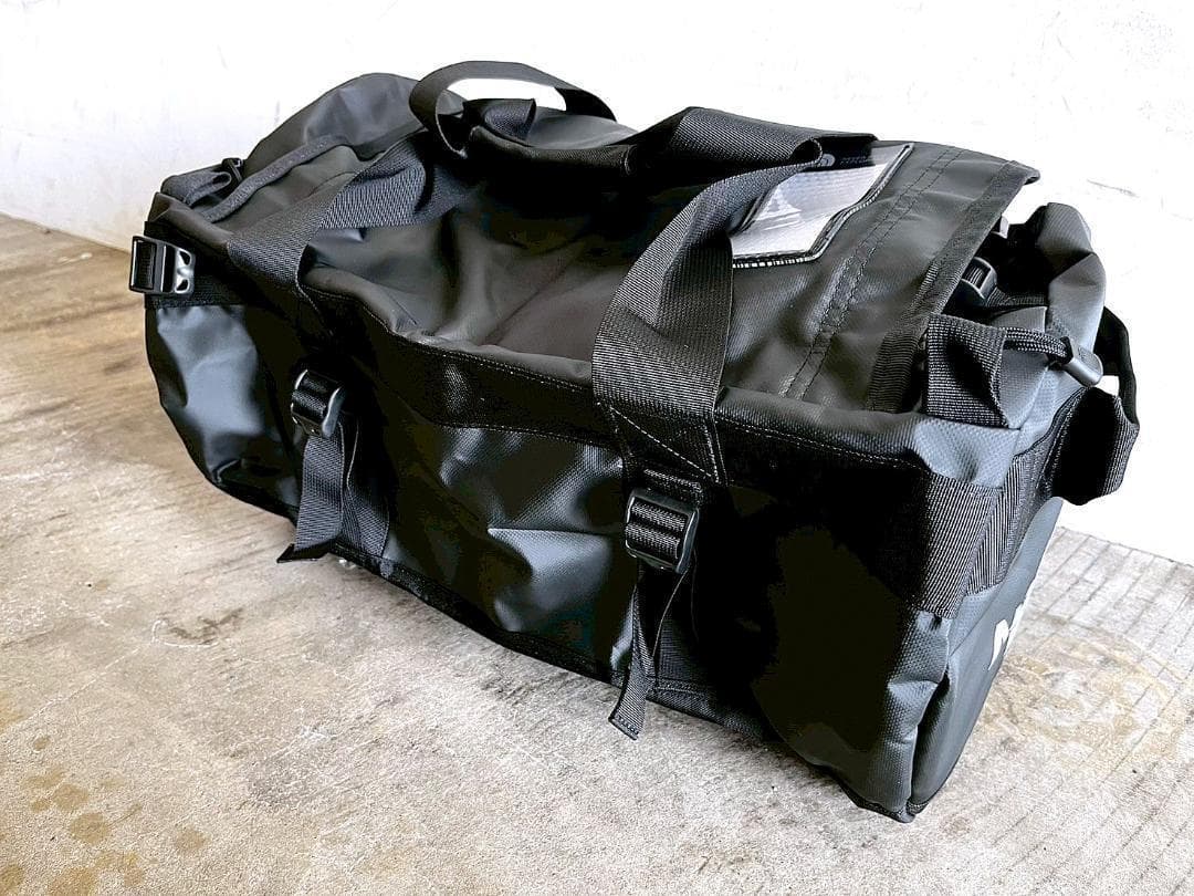 新品 ノースフェイス ダッフルバック ボストンバック 黒 50L 修学旅行