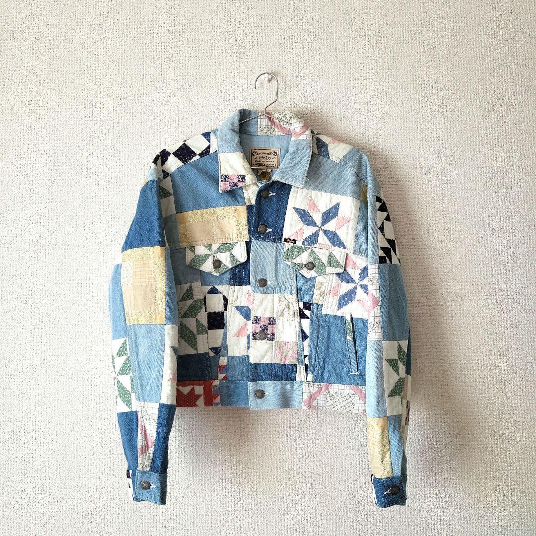 Mii　Polo　RALPH LAUREN　パッチワーク　デニムジャケット