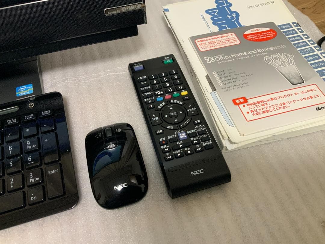 PC-VW770LS6B/Win11/i7/3TB/8GB/TV有/外部入出力有