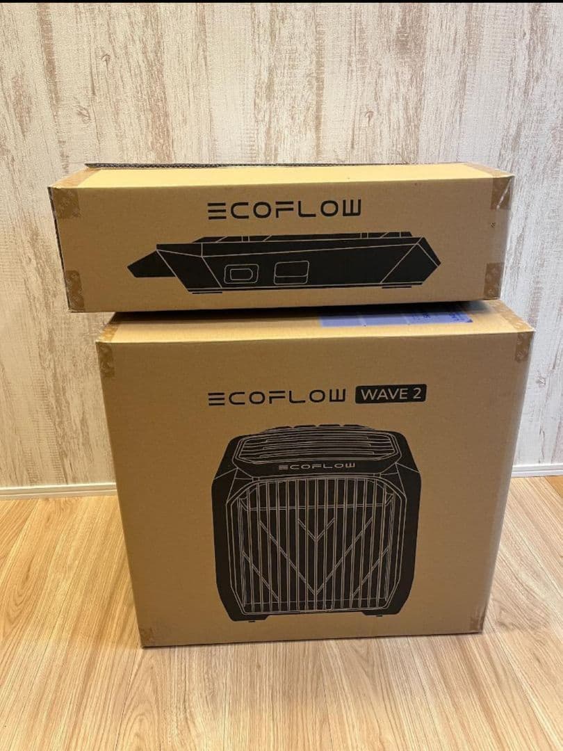 暖房&冷房　ECOFLOW WAVE 2 本体+専用バッテリーセット